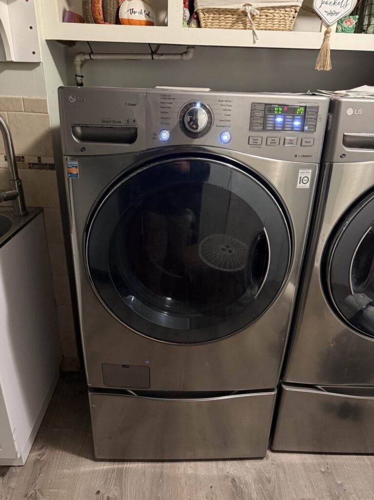 LG washer (WM3570HVA) — Canton, OH