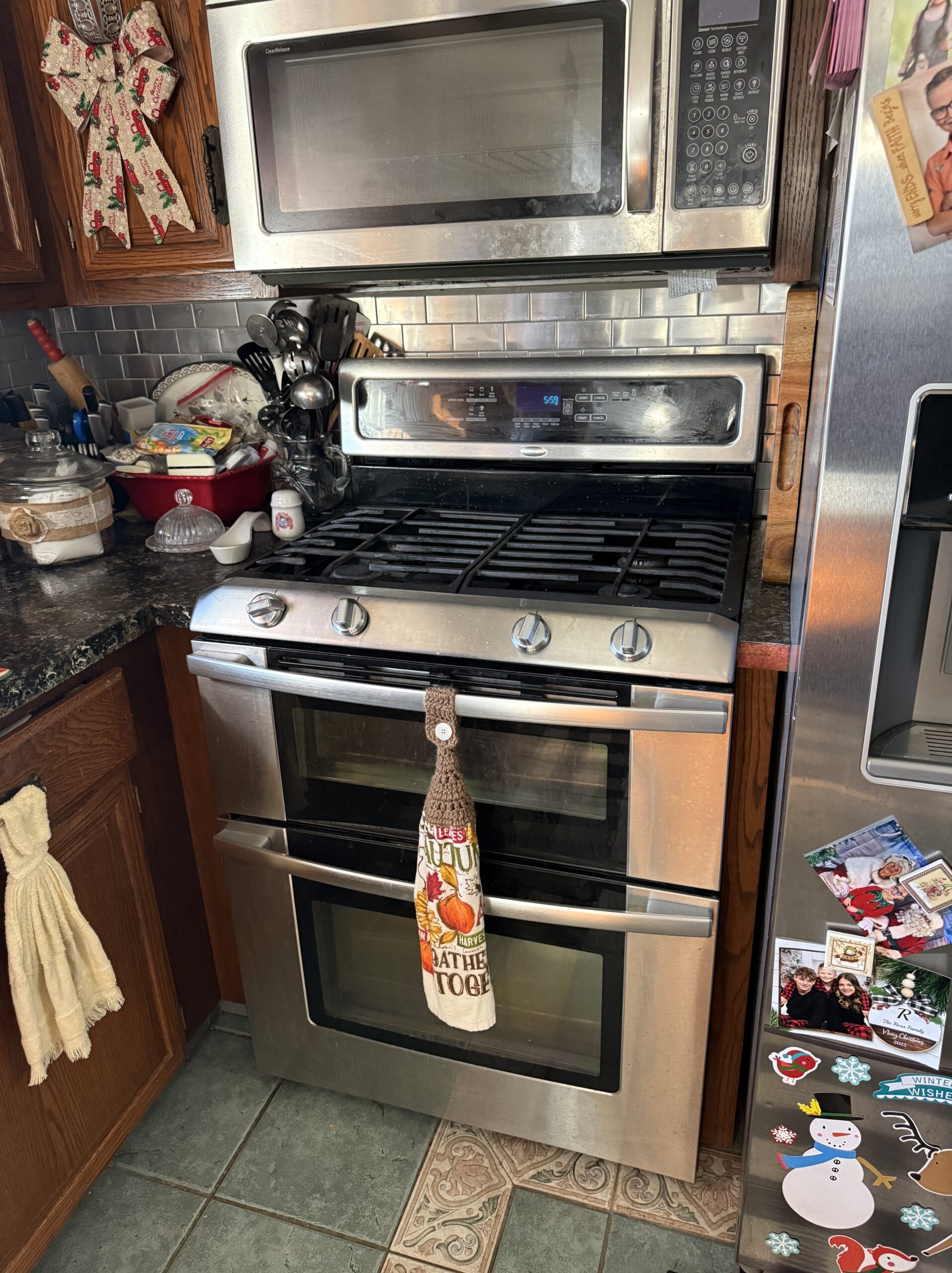 Repaired Whirlpool stove model GGG388LXS00 with new valve manifold in Green, Ohio.