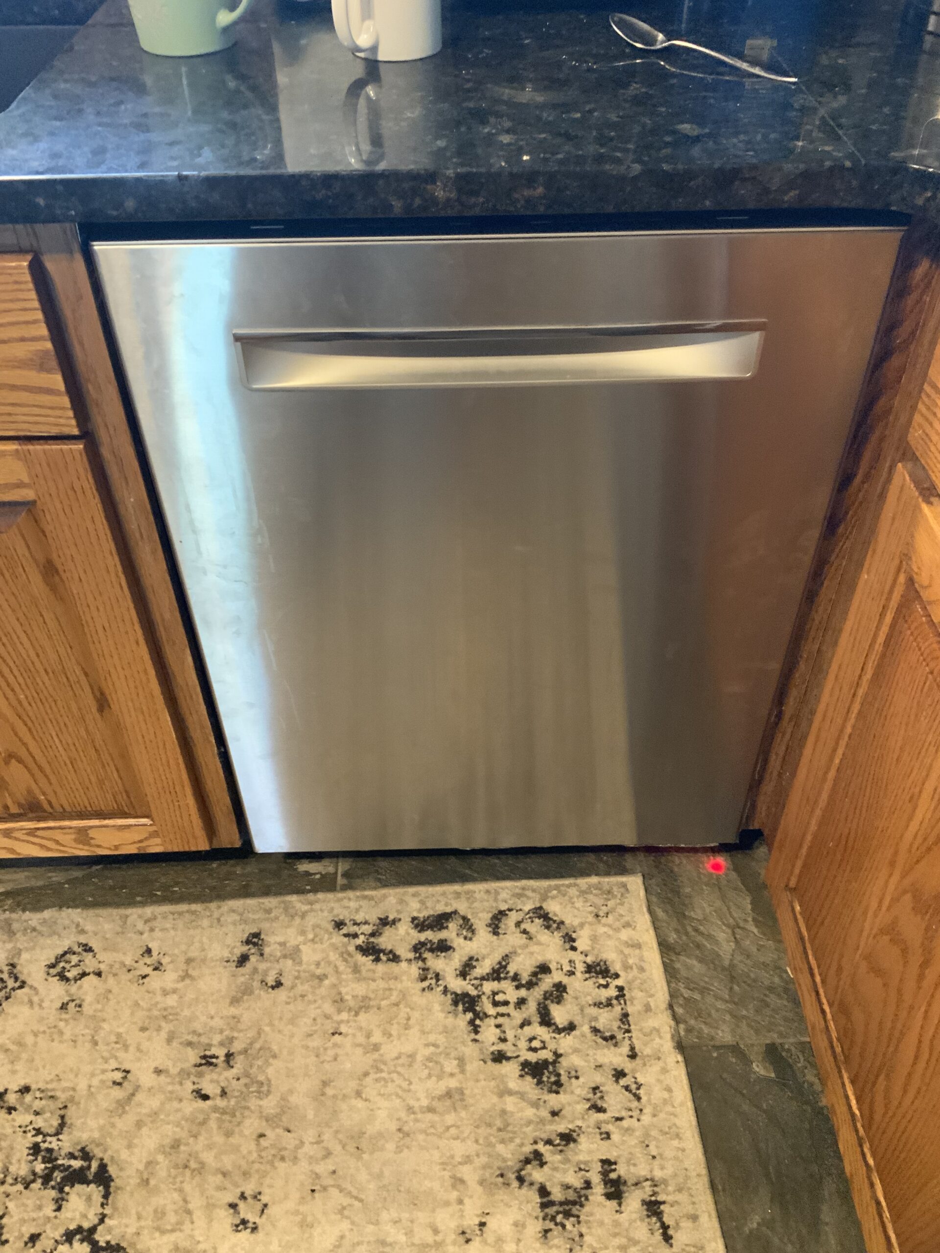Bosch SHP65TL5UC/07 dishwasher with diverter replacement in Louisville, Ohio.