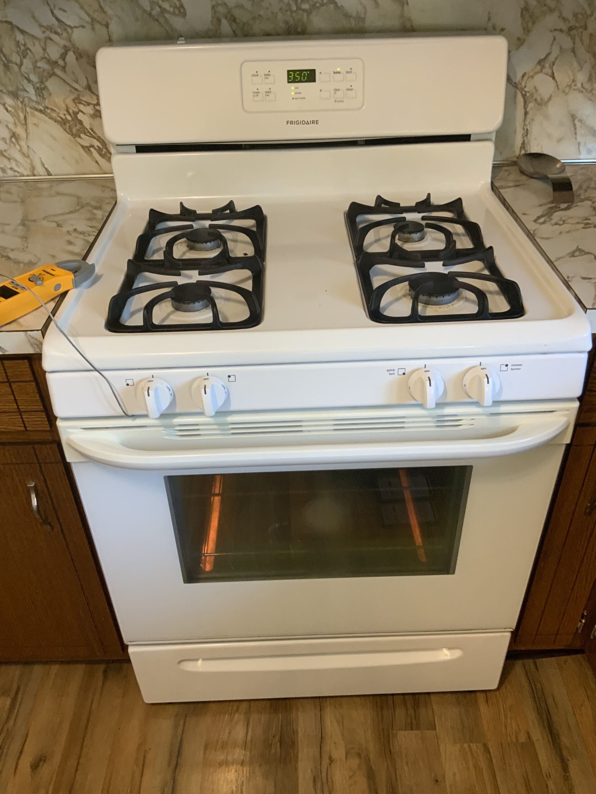 Frigidaire oven model FFGF3023LWD repaired on Wittenburg Street, Louisville, Ohio.