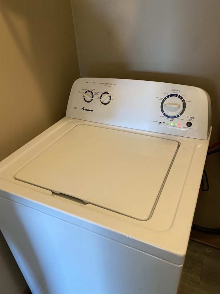 Amana washer (NTW4516FW3) — Beloit, OH