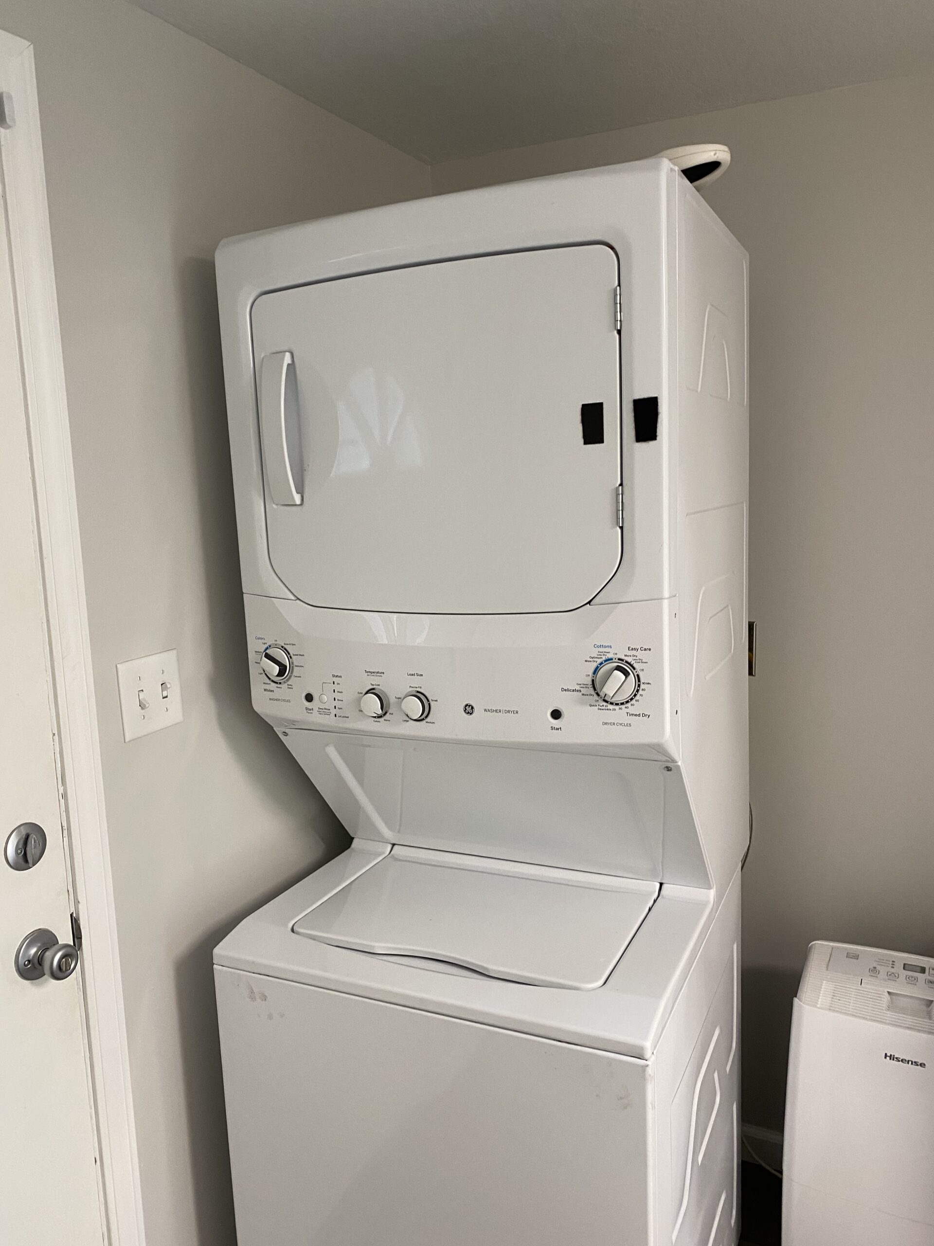 Repaired GE washer GUD27GSSM1WW with new belt in Alliance, Ohio.