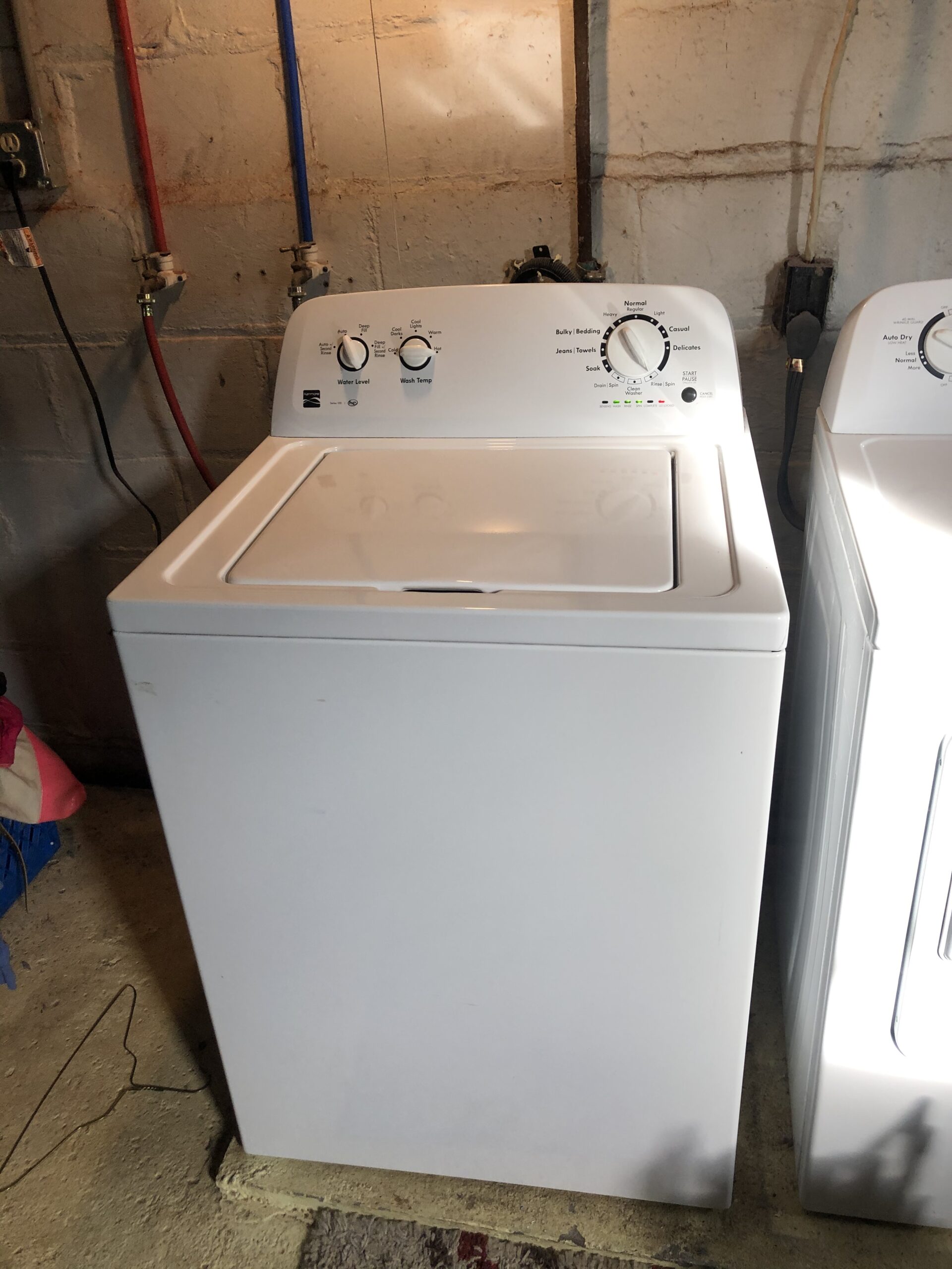 Kenmore washer model 110 with repaired agitator in Louisville, OH.