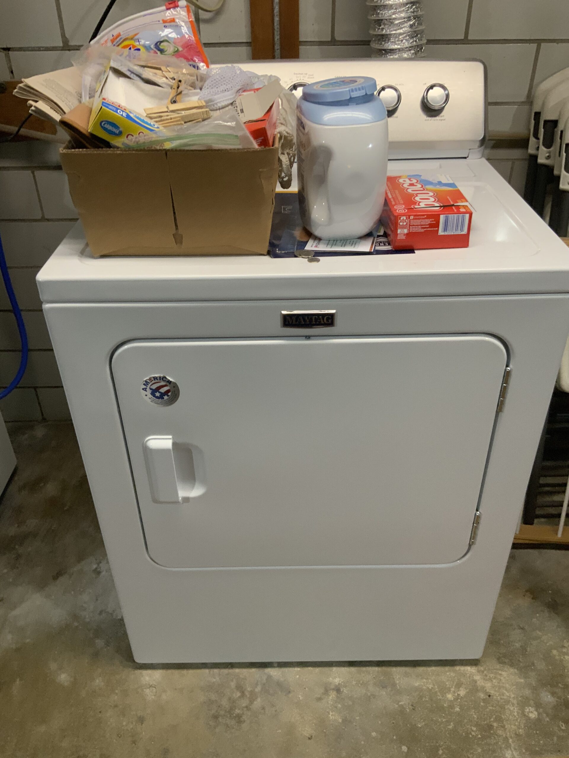 Repaired Maytag dryer model MEDC465HWO in Minerva, Stark County.