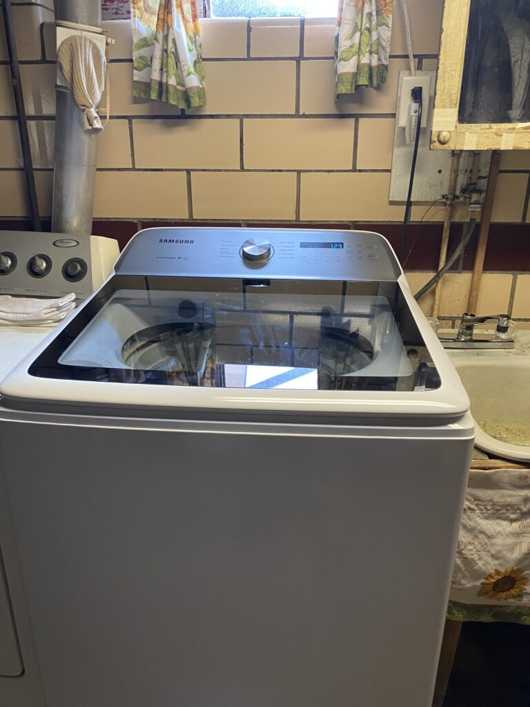 Samsung washer (WA54R7200AW/US) — Alliance, OH