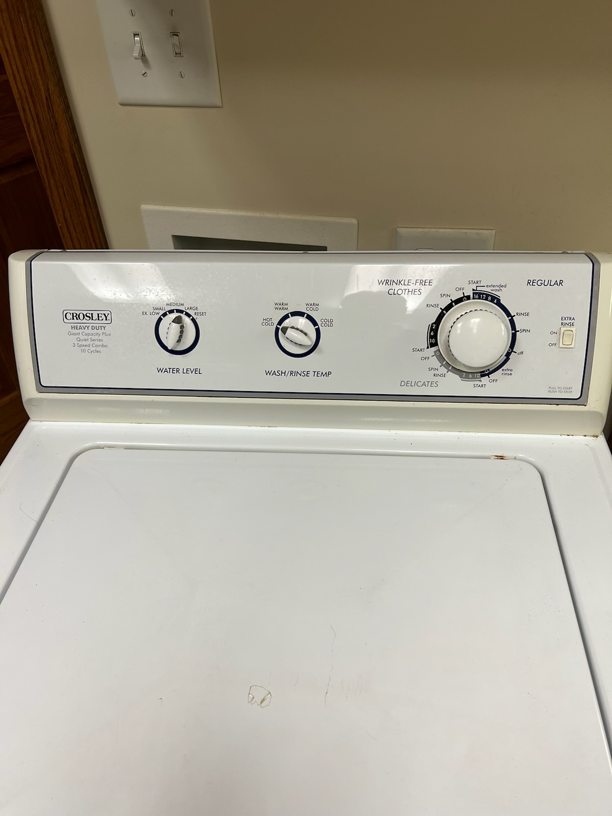 Whirlpool Dryer WED95HEXW0 repair completed, showing replaced parts.