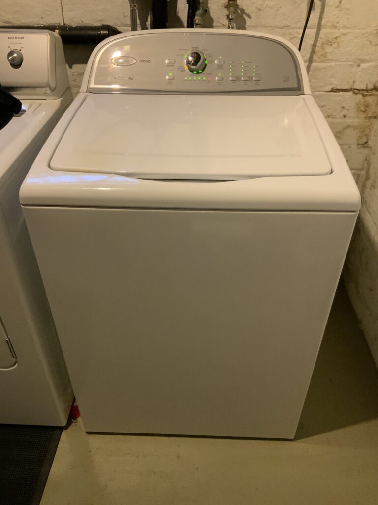 Whirlpool washer (WTW5500XW2) — Canton, OH