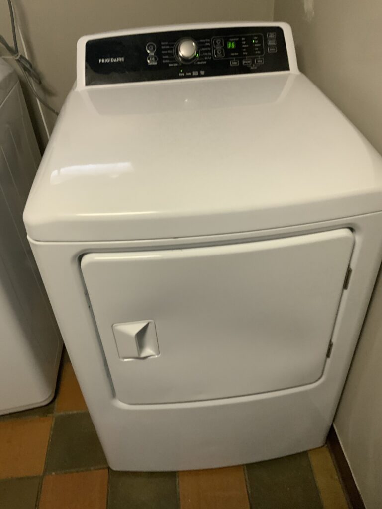 Admiral dryer (FFRG4120SW1) — Hanoverton, OH