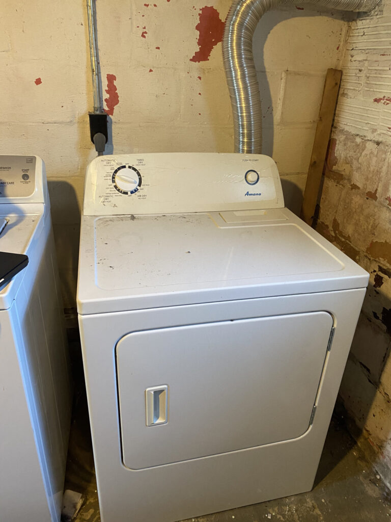 Amana dryer (NED4600Q1) — Beloit, OH