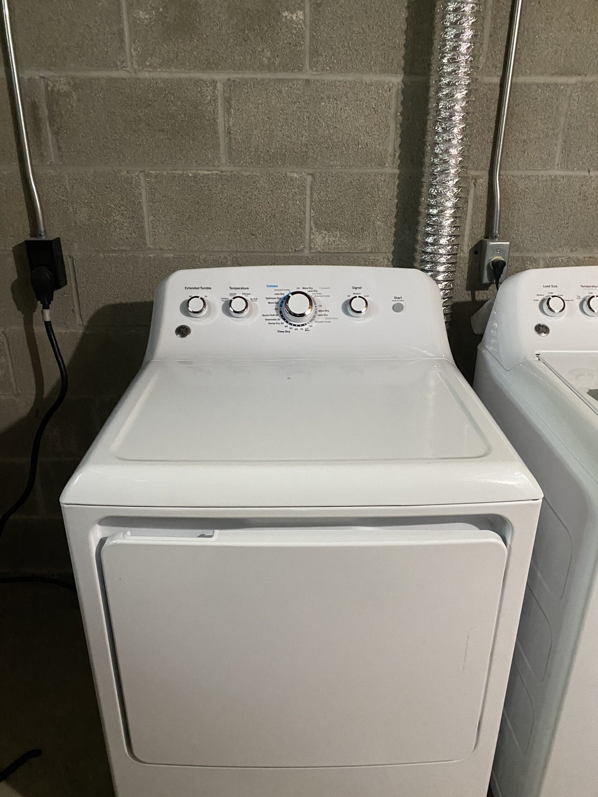 Fixed GE dryer GTD42EASJ2WW not rotating, repaired in Akron, Ohio.