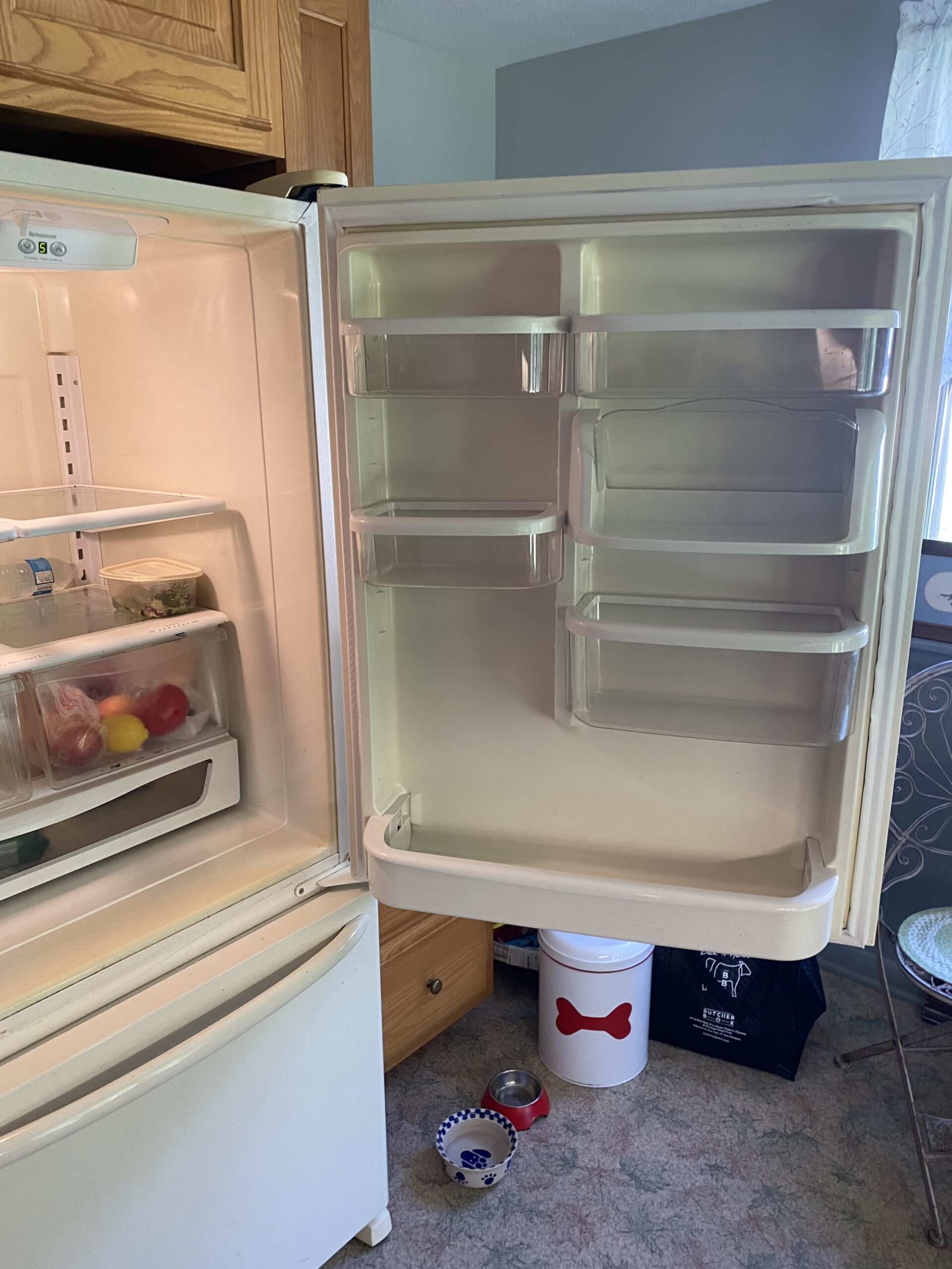 Kenmore refrigerator model 596.76054701 repaired by technician in Washingtonville, OH.