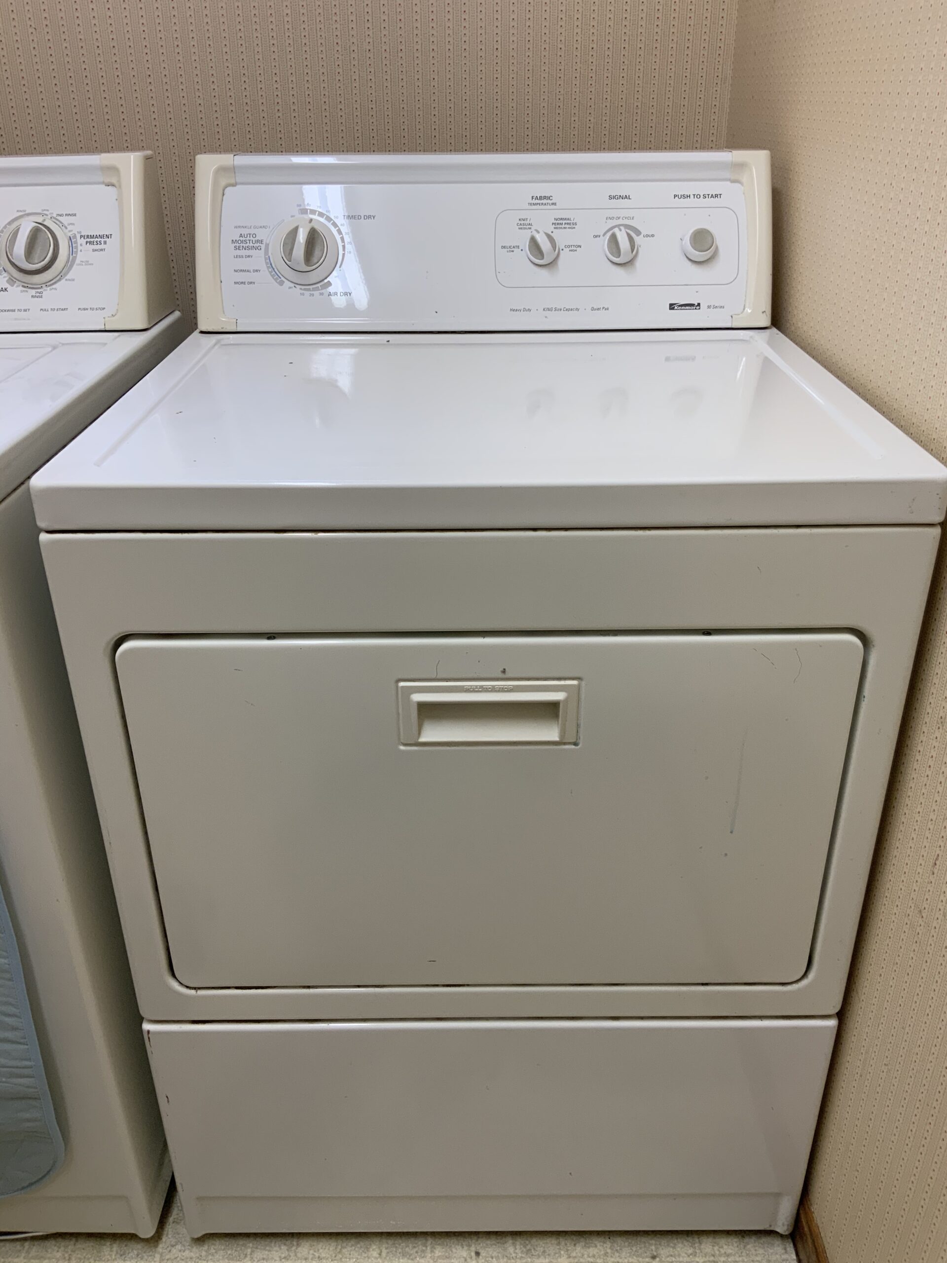 Kenmore dryer model 110.70912990 ignitor replacement by Samuel Willhite in Canton.