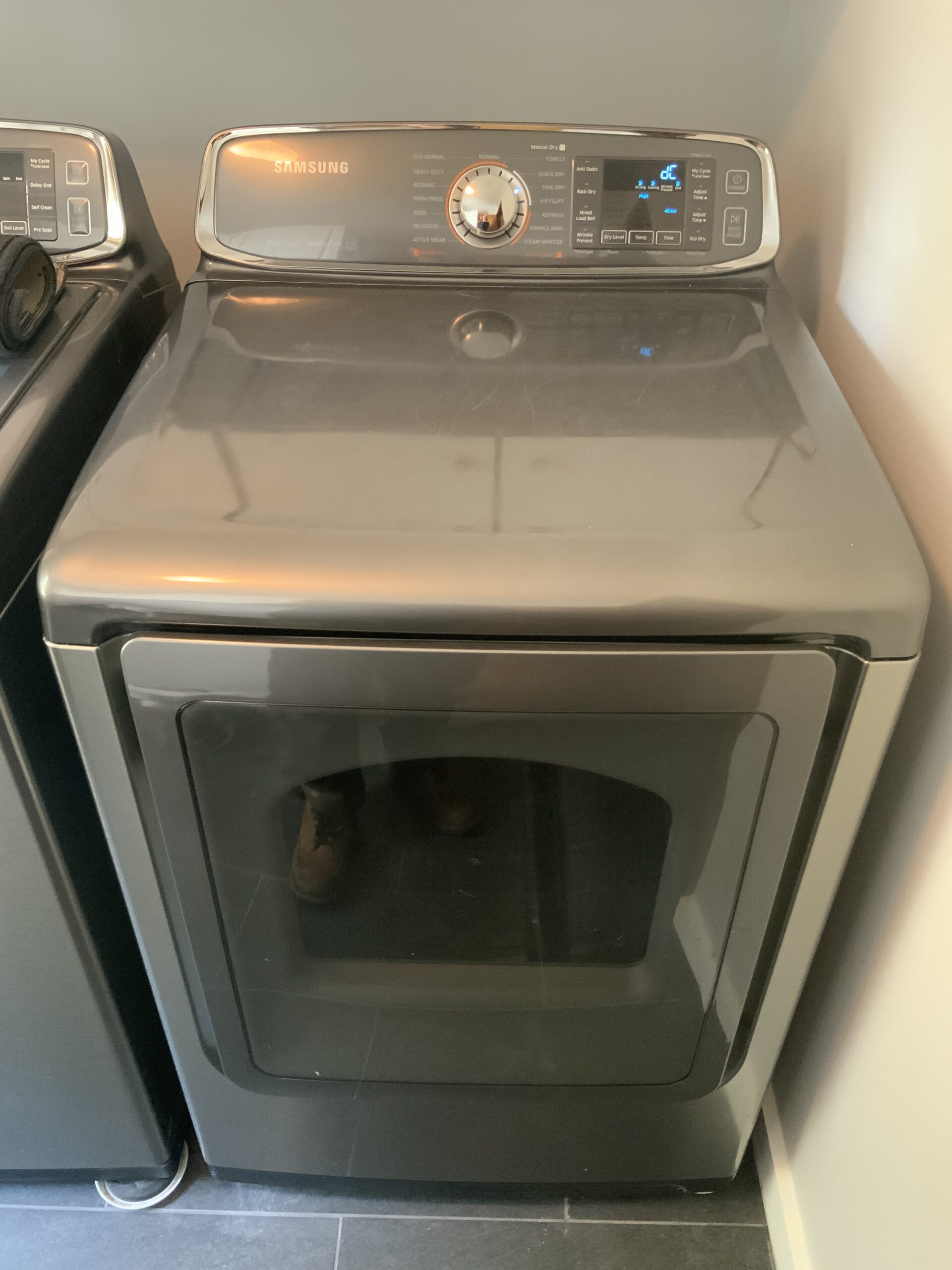Samsung DV52J8700EP dryer repair by technician Samuel Willhite in Louisville, Ohio