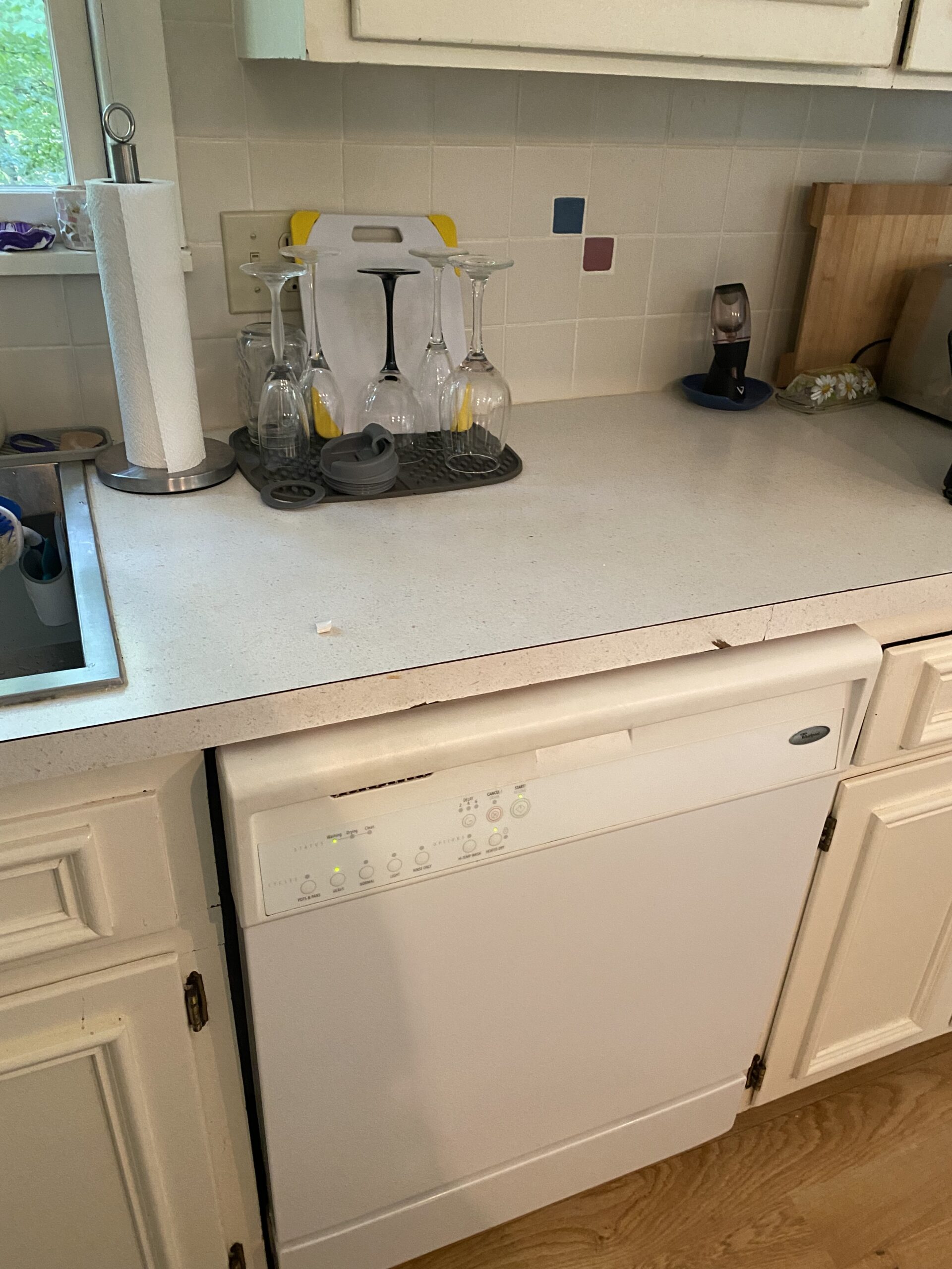 Whirlpool dishwasher model DU930PWSQ0 repaired in Akron by Samuel Willhite
