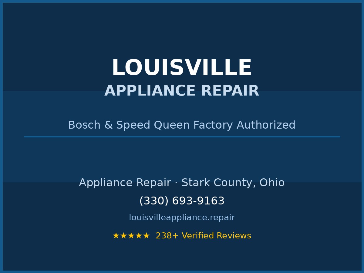 GE refrigerator repair in Canton, OH