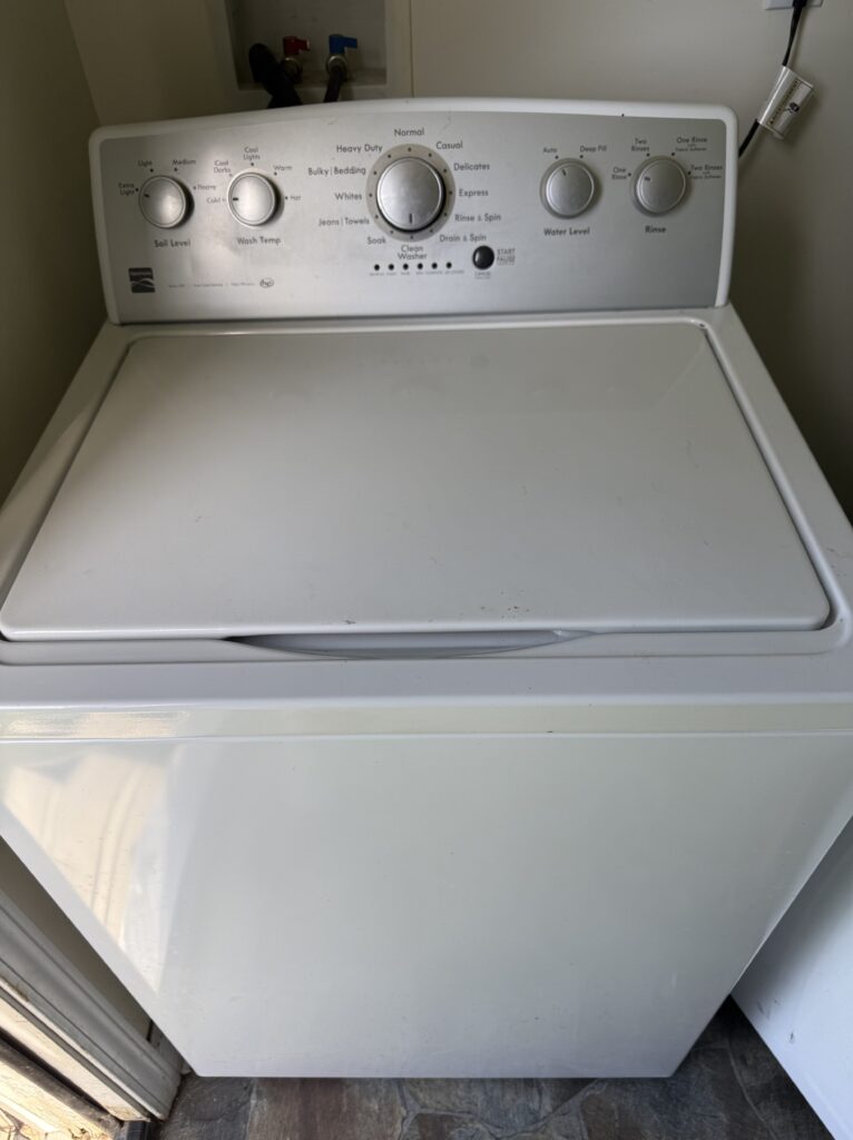 Kenmore washer (110.22352512) — East Canton, OH