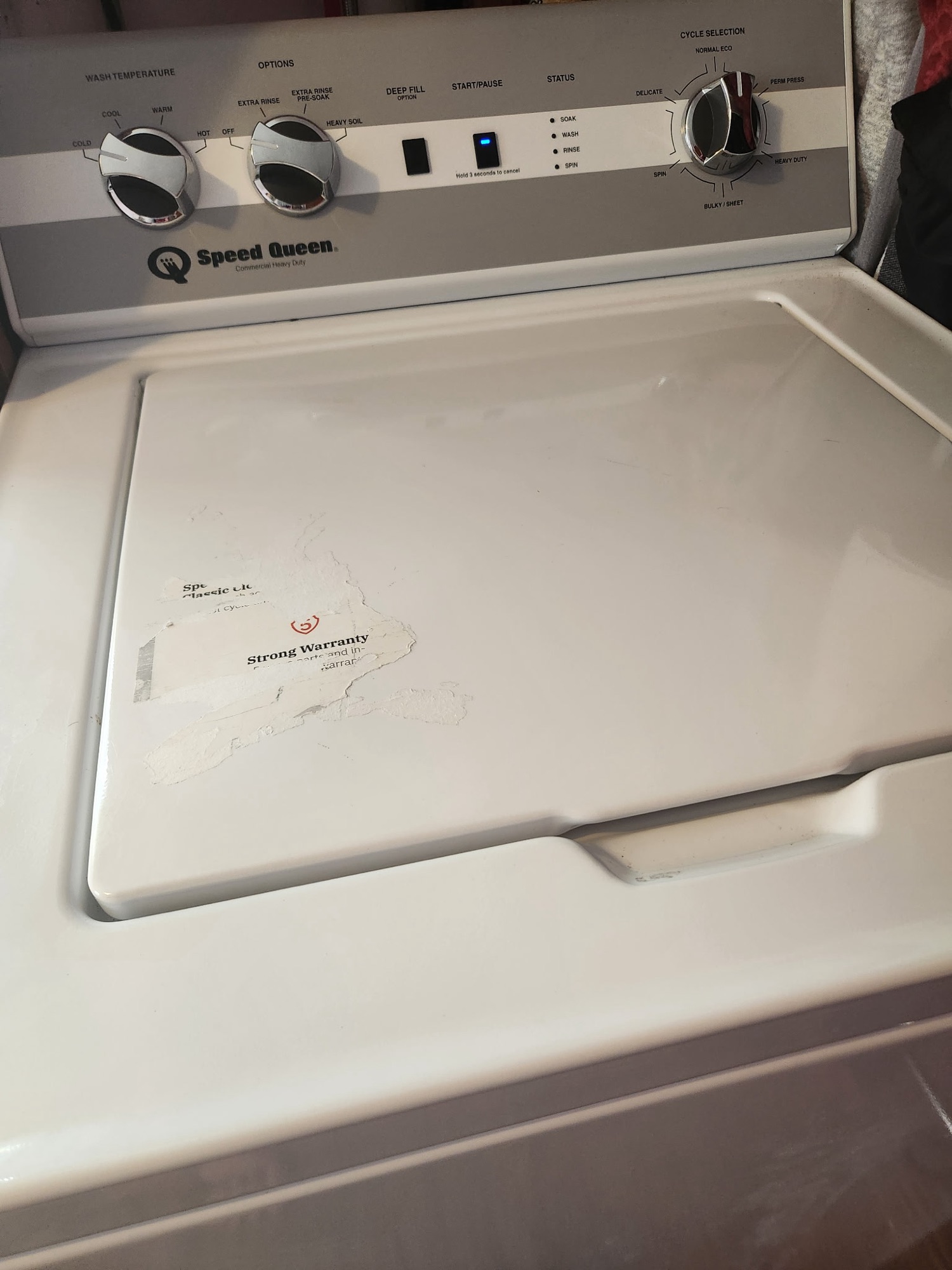Speed Queen Washer repair in North Lima, Ohio